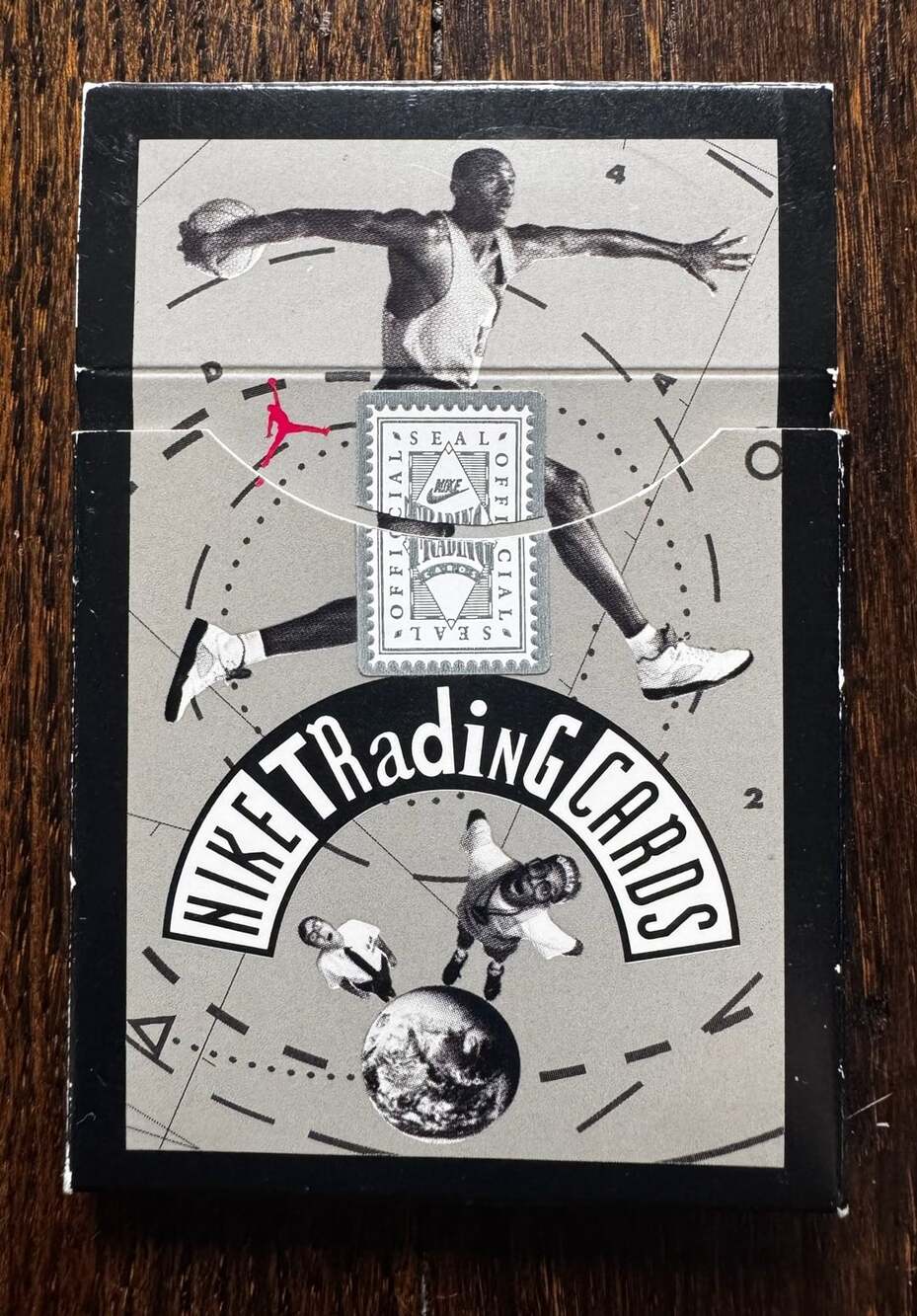 VINTAGE 1991 Nike Trading Cards Set Michael Jordan And Spike Lee Complete w/ Box